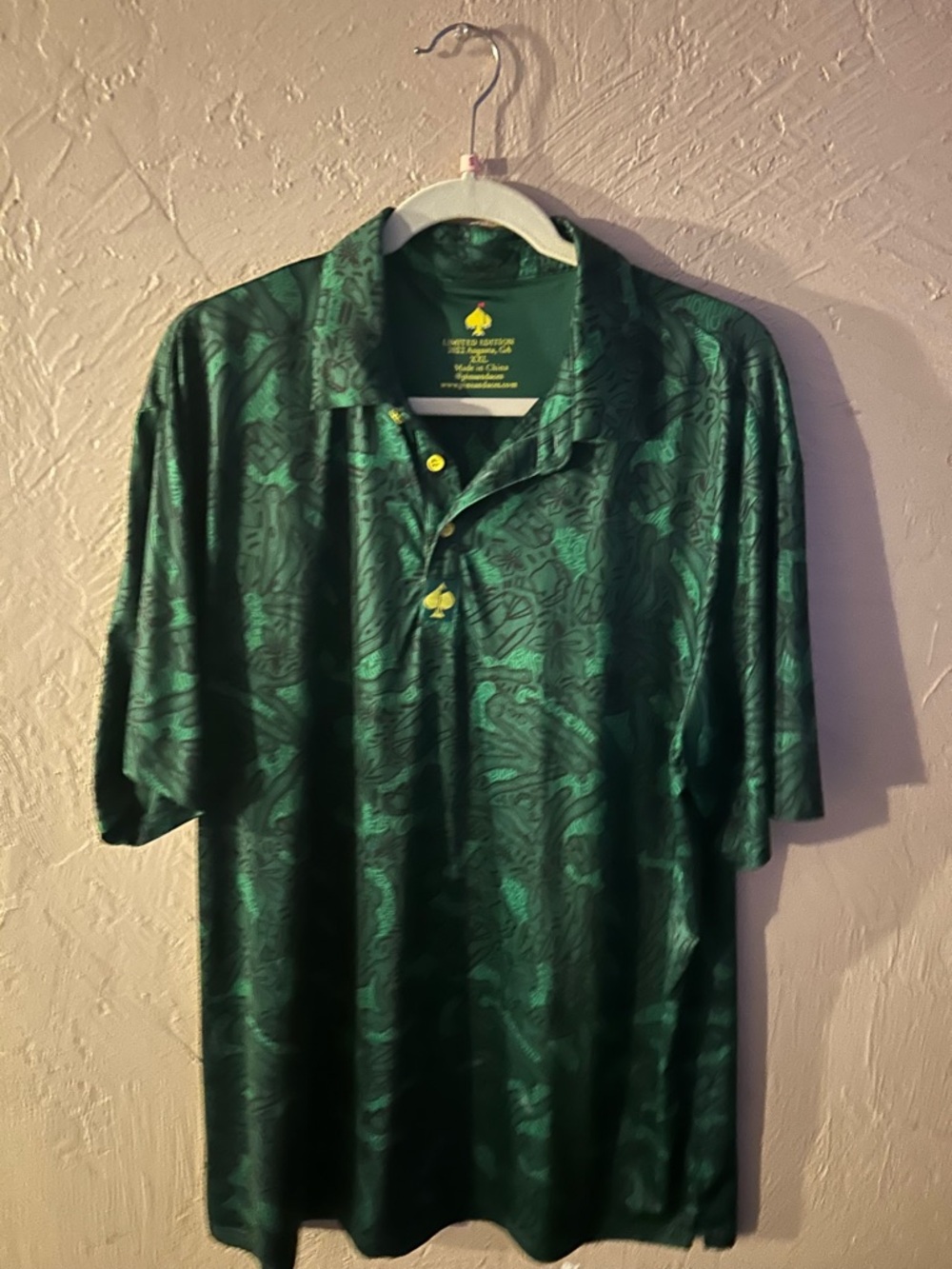 Men’s xxl Pins @ Aces Augusta polo